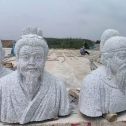 辽阳 白麻花岗岩石材人物立体雕刻