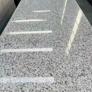 辽阳 白麻花岗岩光面毛板