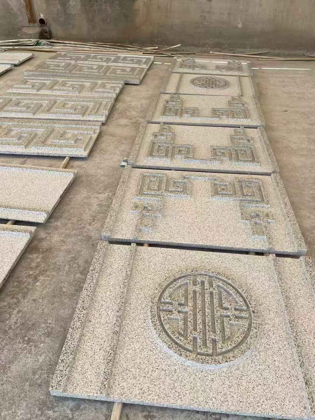 辽阳 白麻花岗岩外墙立面雕刻板