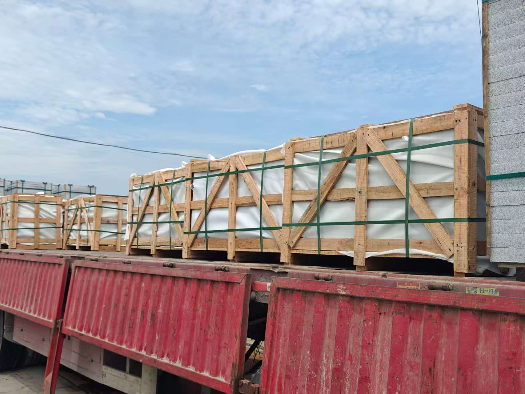 辽阳 芝麻白花岗岩地铺石出口专车-泰国游